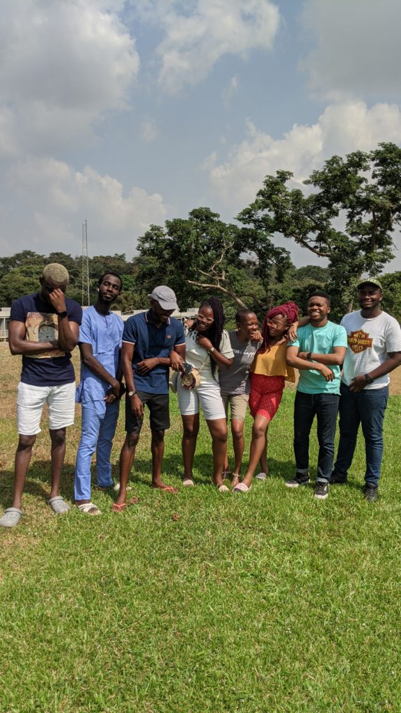 Sisikunmi and friends IITA Ibadan